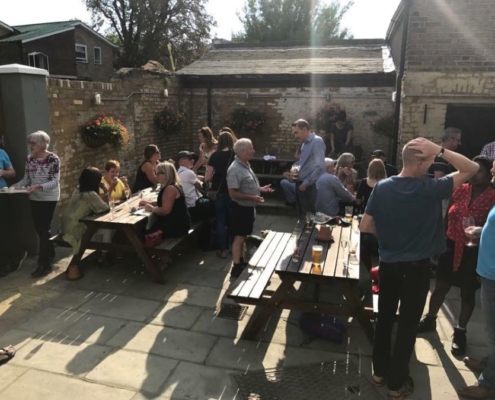 The Mitre is a Unique Pub with a Beer Garden